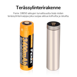 Akkuparisto Fenix ARB-L18-3400 18650 2