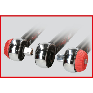 1/4" Räikkä-vääntömomenttiavain, kiertonuppi, 5-25 Nm, ERGOTORQUE®precision 6