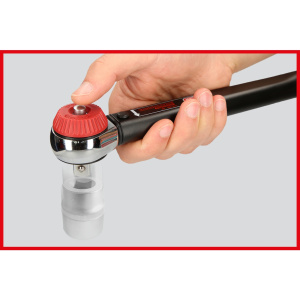 1/2" Räikkä-vääntömomenttiavain, kääntöpää, 40-200 Nm, ERGOTORQUE®precision 2