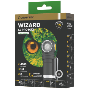 ARMYTEK WIZARD C2 PRO MAX MAGNET XHP70.2 4000 LM 4