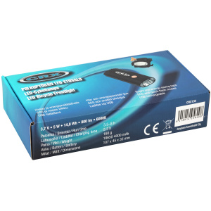 LED POLKUPYÖRÄN ETUVALO 800LM 3