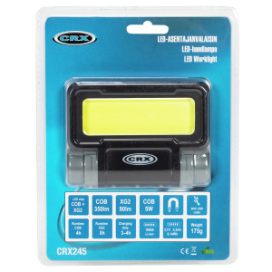LED ASENTAJANVALAISIN 350 LUMEN LADATTAVA 3