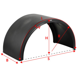 LOKASUOJA 650X1280MM MUSTA 2