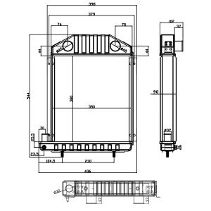 JÄÄHDYTIN DEXTA 957E8005 2