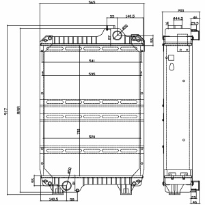 JÄÄHDYTIN CNH 8732193 2