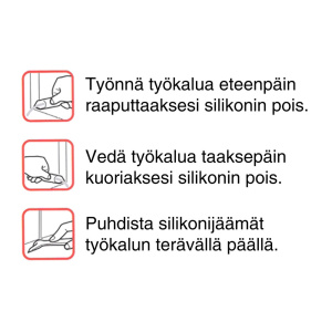 SILIKONIN POISTO TYÖKALU 2
