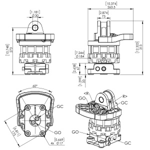 ROTAATTORI CR500 5.5TN LAIPPA 4X173 2