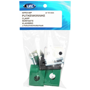 PUTKENKIINNIKE 14MM VAKIOSARJA PAKATTU 2 PARIA 2