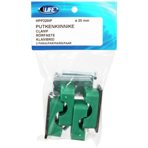 PUTKENKIINNIKE 20MM VAKIOSARJA PAKATTU 2 PARIA 2