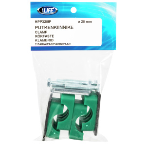 PUTKENKIINNIKE 25MM VAKIOSARJA PAKATTU 2 PARIA 2