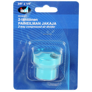PAINEILMALIITIN JAKAJA 2-TIE 3/8"X1/4" ALU 2