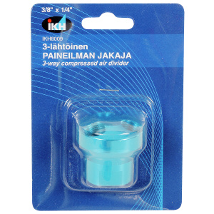 PAINEILMALIITIN JAKAJA 3-TIE 1/4" ALU 2