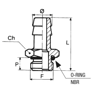 LETKUKARA R1/8 9MM LETKULLE 3
