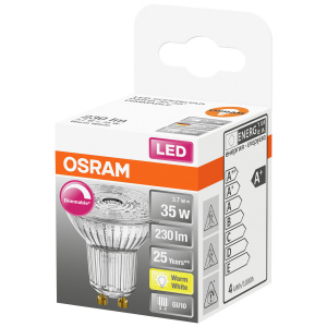 LED SUPERSTAR PAR16  35 DIM 36AST 3,7W/927 GU10 2