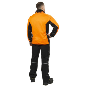 FLEECE TAKKI STRETCH CAYDEN ORANS-MUSTA 2