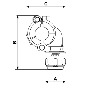 ALASOTTOLIITIN 25-16MM JOUTSENKAULA PPS1 2