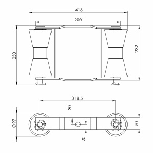 KIPPISARJA VENETELAAN PV0004 PU-RULLILLA 3