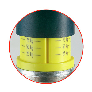 NOKKAPYÖRÄ MITTARILLA 48MM 125KG 2