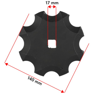 APEVAUNUN TERÄ SEKO 140MM TÄHTITERÄ 2