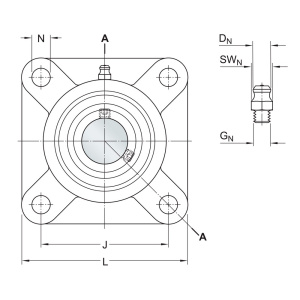 LAAKERIYKSIKKÖ 25MM LAIPPA SKF 3