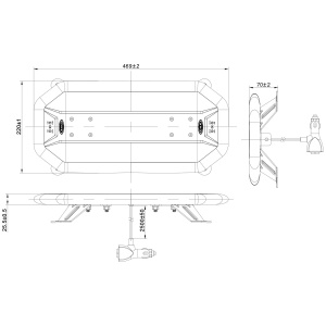 PANEELIMAJAKKA LED AVERTI P470 12/24V 3
