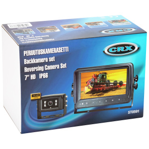 PERUUTUSKAMERA SETTI HD 7 TUUMAA IP66 3