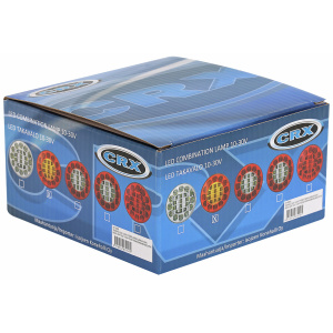 TAKAVALO LED 10-30V PYÖREÄ PARKKI/JARRU/VILKKU 2