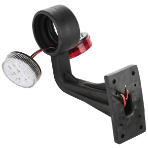 ÄÄRIVALO LED PUNAINEN/VALKOINEN 9-30V 90 4
