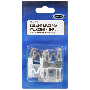 SULAKE MAXI 80A VALKOINEN 5KPL 2