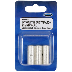 JATKOLIITIN ERISTÄMÄTÖN 25MM2 3KPL 2