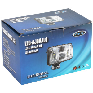 AJOVALO LED 155X95MM 4