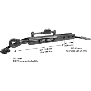HYDRAULINEN KALTEVUUDENSÄÄDIN 63/35-513 2