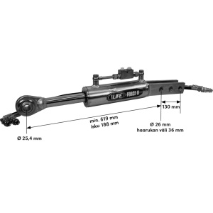 HYDRAULINEN KALTEVUUDENSÄÄDIN 80/40-619 TS-SARJA 2