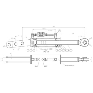 HYDRAULINEN KALTEVUUDENSÄÄDIN 80/40-619 TS-SARJA 3