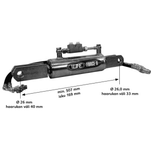 HYDRAULINEN KALTEVUUDENSÄÄDIN 80/40-507 FIAT 2