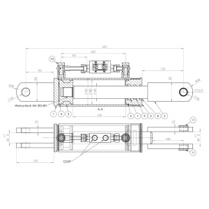 HYDRAULINEN KALTEVUUDENSÄÄDIN 80/40-507 FIAT 3