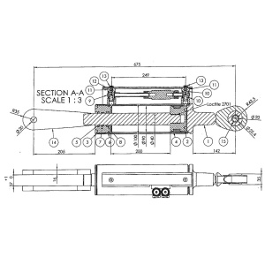 HYDRAULINEN KALTEVUUDENSÄÄDIN 90/40-675 JD 2