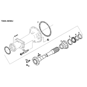 PYÖRÄN PULTTI MF 825507M1 2