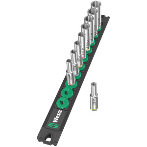 HYLSYSARJA 1/4" 9-OS. 5-13MM PITKÄT 2
