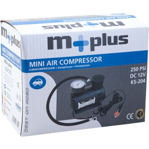 M+ ILMAKOMPRESSORI DC 12V MINI 250PSI CE-HYV 3