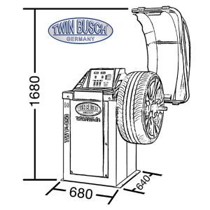 Tasapainoituskone semi-auto 7