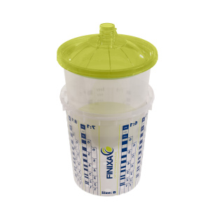 FINIXA Green Paint System 650ML 125mic MAALISÄILIÖSETTI MAALIRUISKUILLE 3