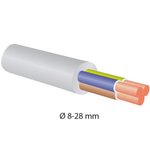 JOKARI no.28G kuorintaveitsi 8-28mm2 suoraterä 2