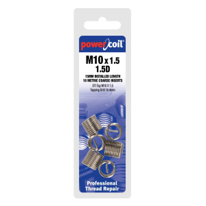 POWERCOIL M12x1.25x12.7mm kierreholkki 10 KPL/PKT 2