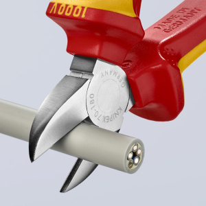 KNIPEX VDE TT-Sivuleikkurit 180mm 3