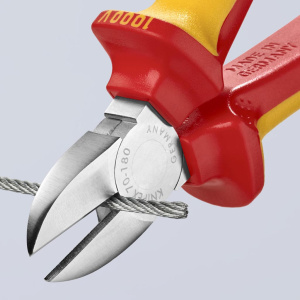 KNIPEX Sivuleikkurit VDE 180mm 2