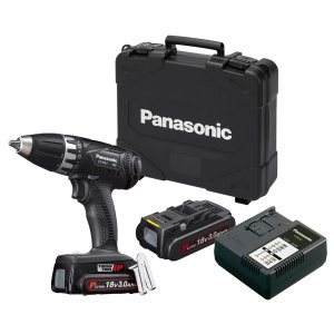 PANASONIC Porakone 18V EY7451PN2S, sarja 2x 3.0Ah 2