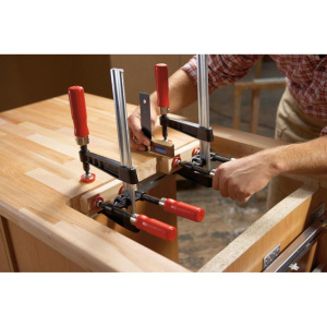 BESSEY Reunapuristin, 2-karaa max.13mm kiskoon 2