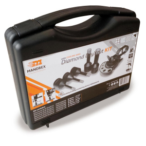 # MANDREX DryXcut timanttireikäsahasarja 5-68mm 10-o 2