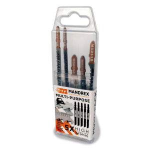 MANDREX Pistosahanteräsarja 5-os 2